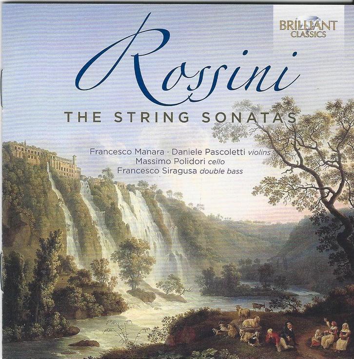 Rossini - The string sonatas = 2cd = 9,99, Cd's en Dvd's, Cd's | Klassiek, Zo goed als nieuw, Kamermuziek, Classicisme, Ophalen of Verzenden