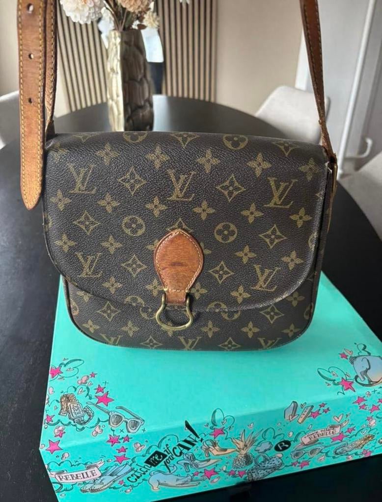 LV Saint Cloud MM, Ophalen of Verzenden, Gebruikt, Bruin, Overige merken