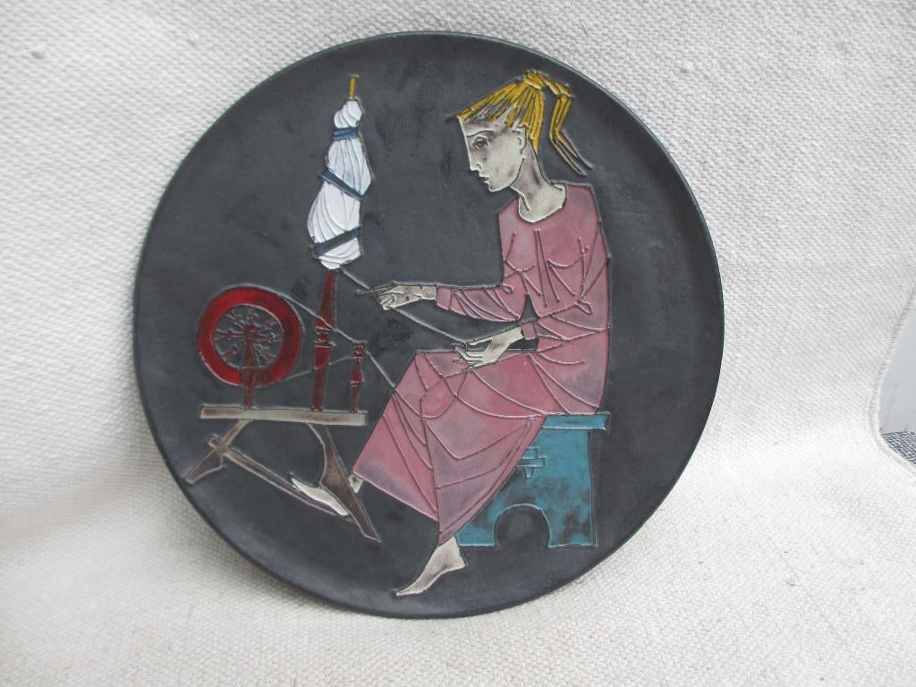 Vintage wandbord Joost Maréchal jaren 50