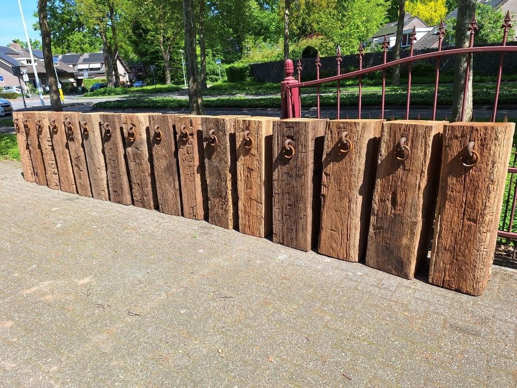 stoere sobere meerpalen dukdalven zuilen grote keuze, Ophalen, Zo goed als nieuw