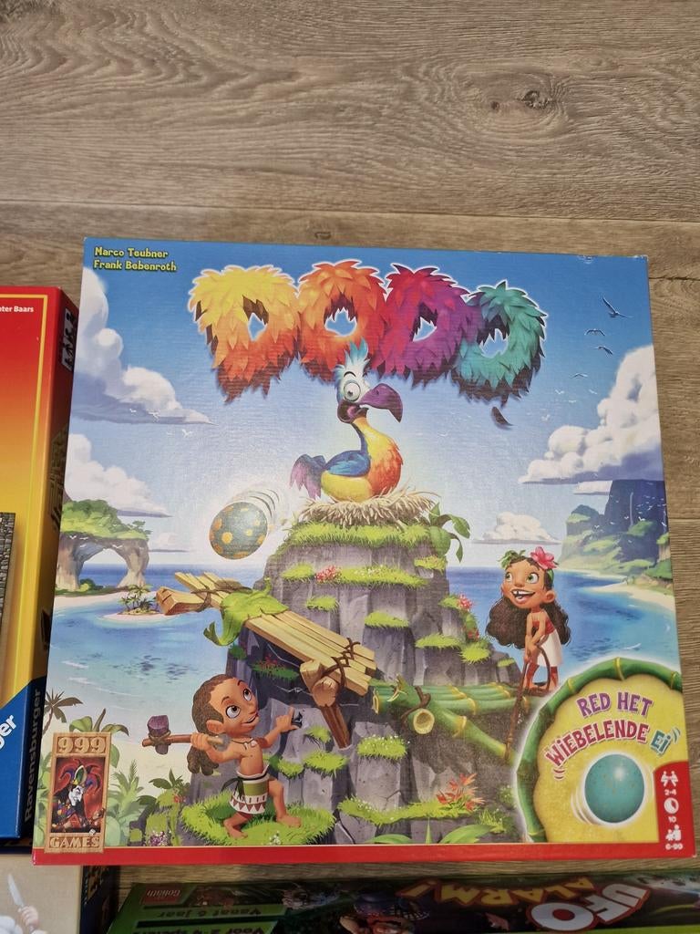 Dodo bordspel - Red het wiebelende ei!, Ophalen, Gebruikt, 999 Games