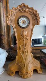 Art Nouveau klok met een hoogte van 37 cm., Ophalen of Verzenden