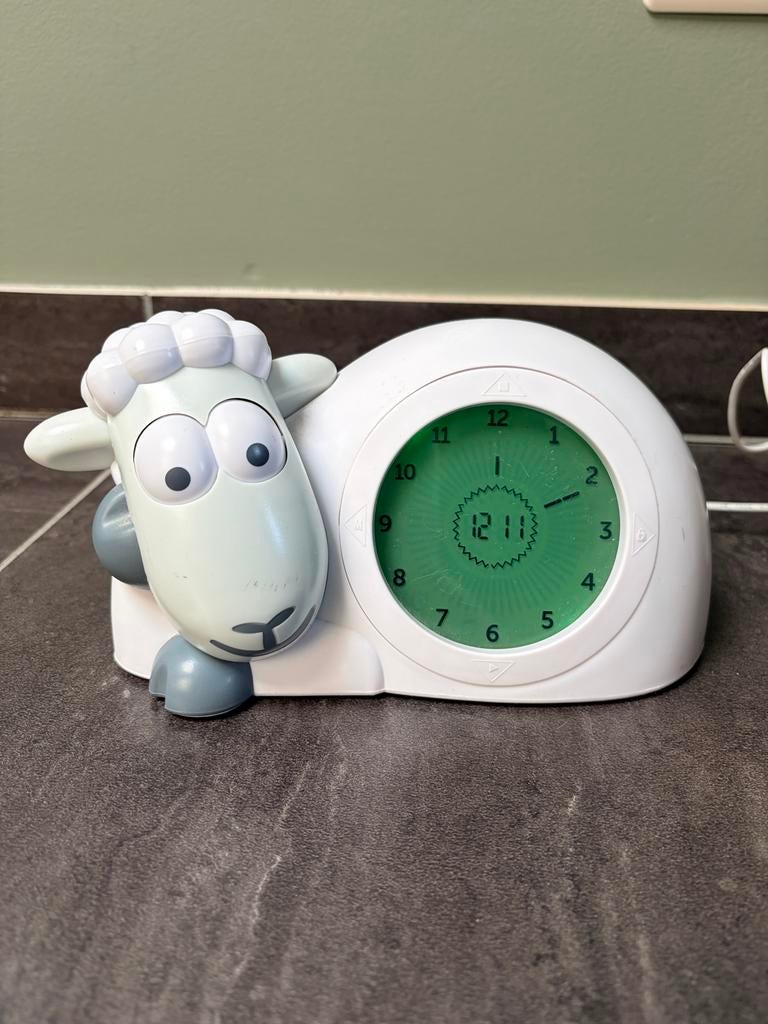 Zazu slaaptrainer “Sam het schaap”, Witgoed en Apparatuur, Wekkers, Gebruikt, Digitaal, Ophalen of Verzenden