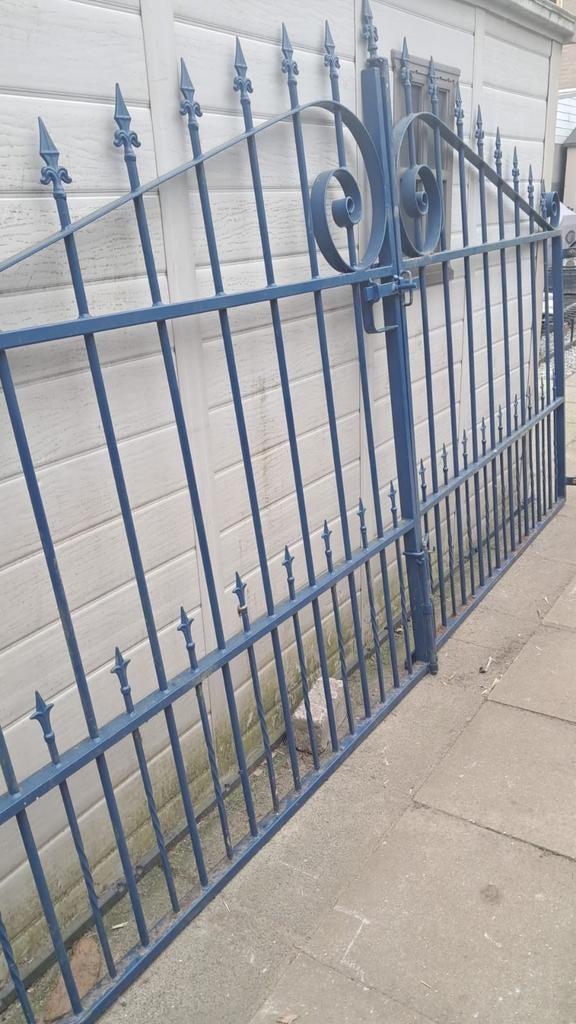 Mooie poort / tuinhek., Tuin en Terras, Ophalen, Zo goed als nieuw, IJzer, Tuinhek