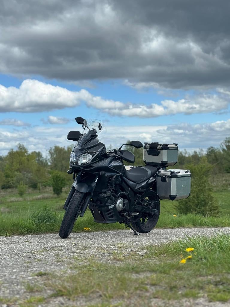Suzuki V-Strom 650 ABS 2014 - lage KM stand!!, 2 cilinders, Motorrijbewijs A, Particulier, Toermotor
