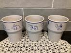 3 melkbekers DE (290326c), Ophalen of Verzenden, Zo goed als nieuw, Aardewerk, Overige stijlen