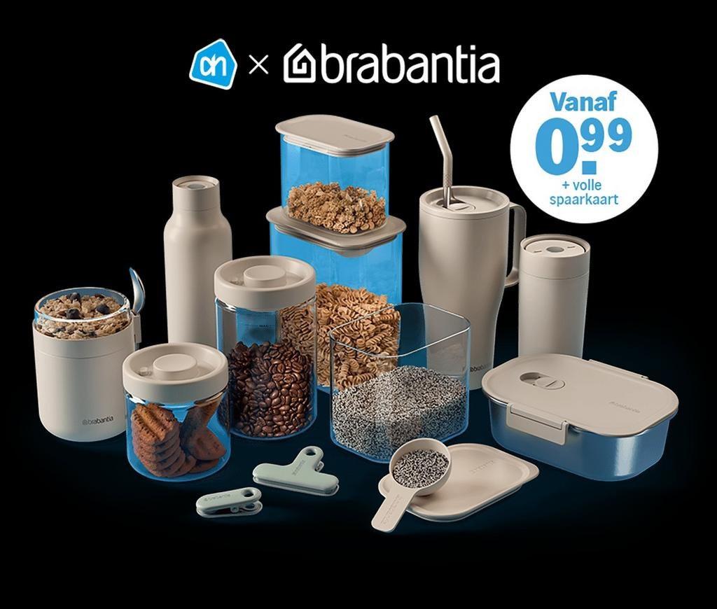 GEZOCHT: Brabantia zegels AH, Verzamelen, Albert Heijn, Ophalen of Verzenden
