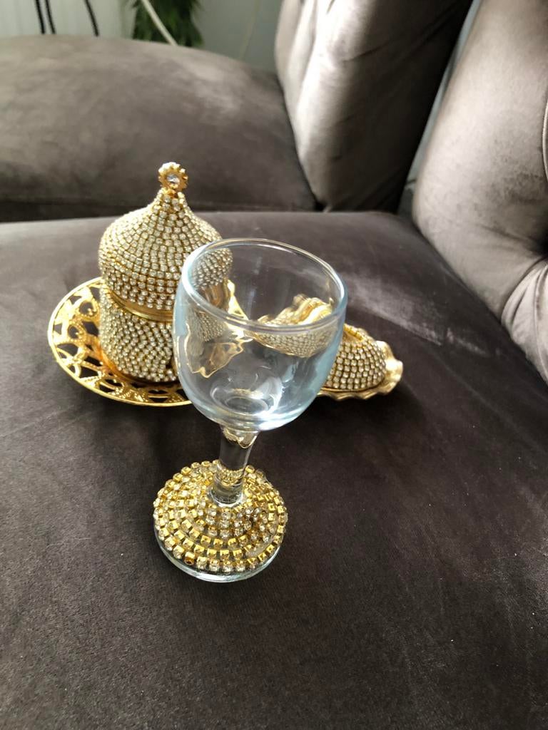 Turkse koffie spullen voor handvragen, Ophalen of Verzenden
