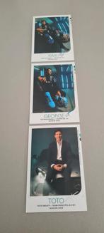 3 kaarten met handtekening George Russell, Toto, Kimi, Ophalen of Verzenden, Nieuw, Formule 1