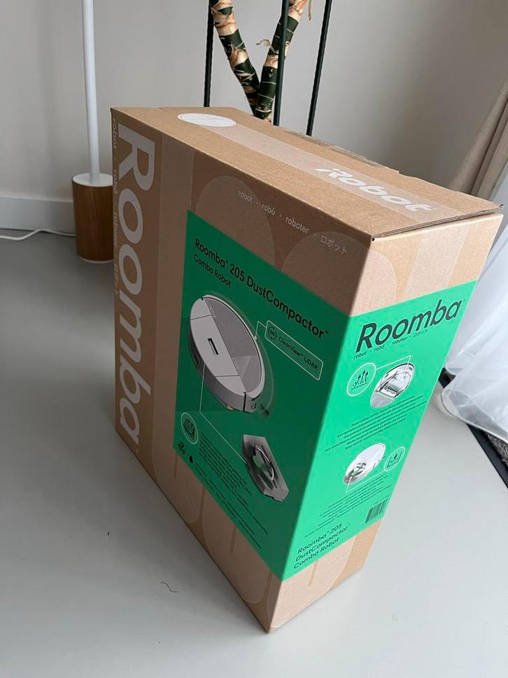 Nieuwe Roomba 205 Dustcompactor Robotstofzuiger, Witgoed en Apparatuur, Stofzuigers, Nieuw, Robotstofzuiger, Reservoir, Ophalen of Verzenden