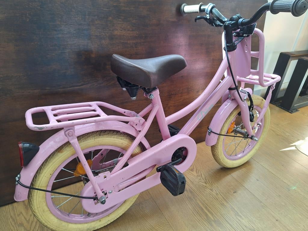 Spirit Diva kinderfiets 14 inch - gebruikt, Fietsen en Brommers, Ophalen, Gebruikt, Minder dan 16 inch, Spirit