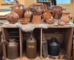 Oud Frans Aardewerk Gres Potten, Kannen en Testen,Slibdecor, Ophalen of Verzenden