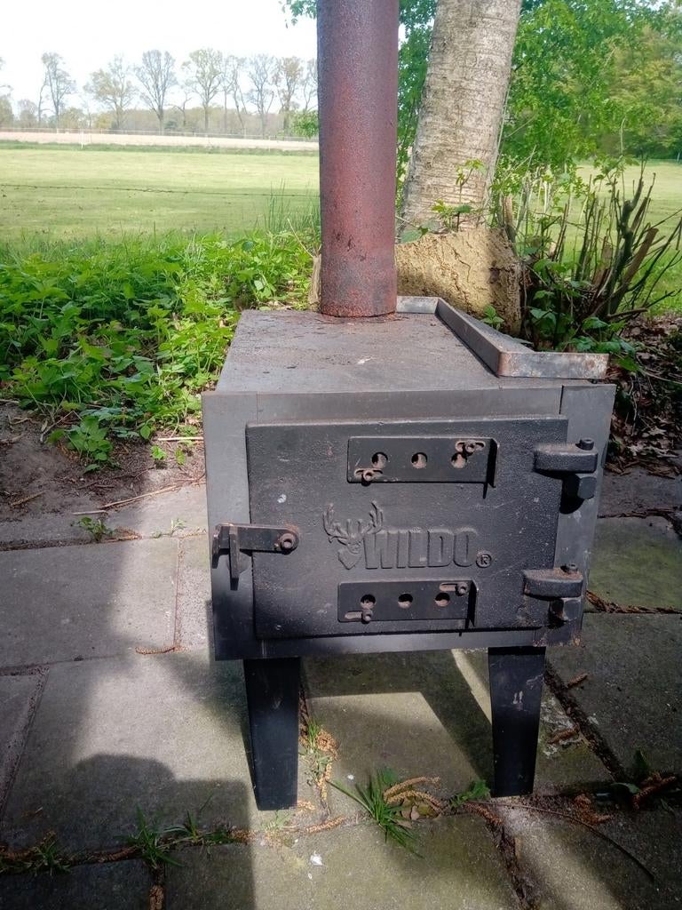 Houtkachel Wildo, Ophalen, Gebruikt