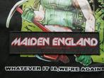 Iron Maiden Maiden England strip patch 216 size 5x20 cm, Verzenden, Nieuw, Kleding