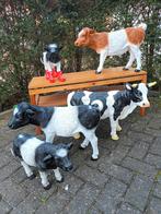 Enkele Nieuwe Beelden koeien / kalfjes, Tuin en Terras, Ophalen, Nieuw, Kunststof