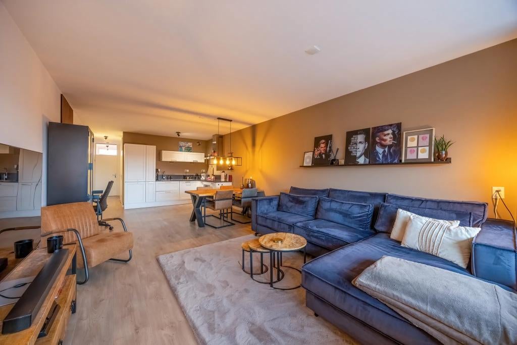 Bank, Huis en Inrichting, Banken | Bankstellen, Ophalen, Gebruikt, 100 tot 125 cm, Hoekbank