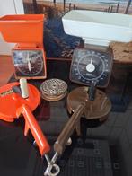 Vintage : Weegschalen & snijbonen molens, Ophalen of Verzenden, Gebruikt