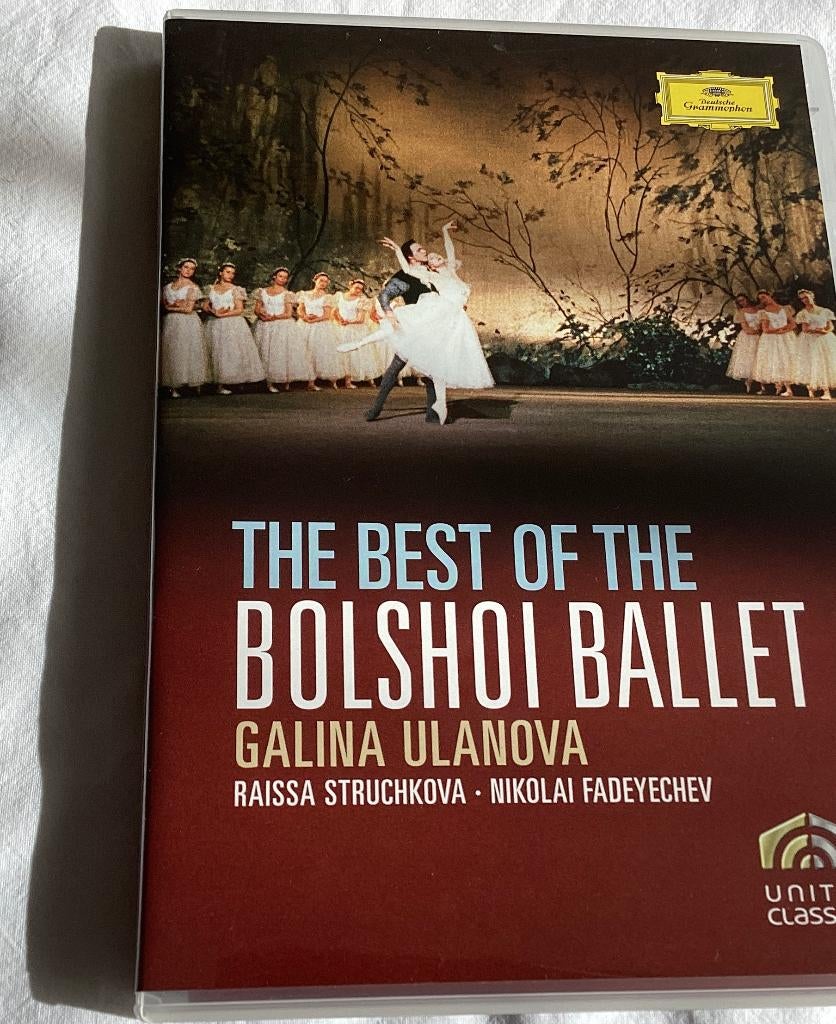 The Best of the Bolshoi Ballet Ulanova DVD, Cd's en Dvd's, Dvd's | Muziek en Concerten, Alle leeftijden, Ophalen of Verzenden