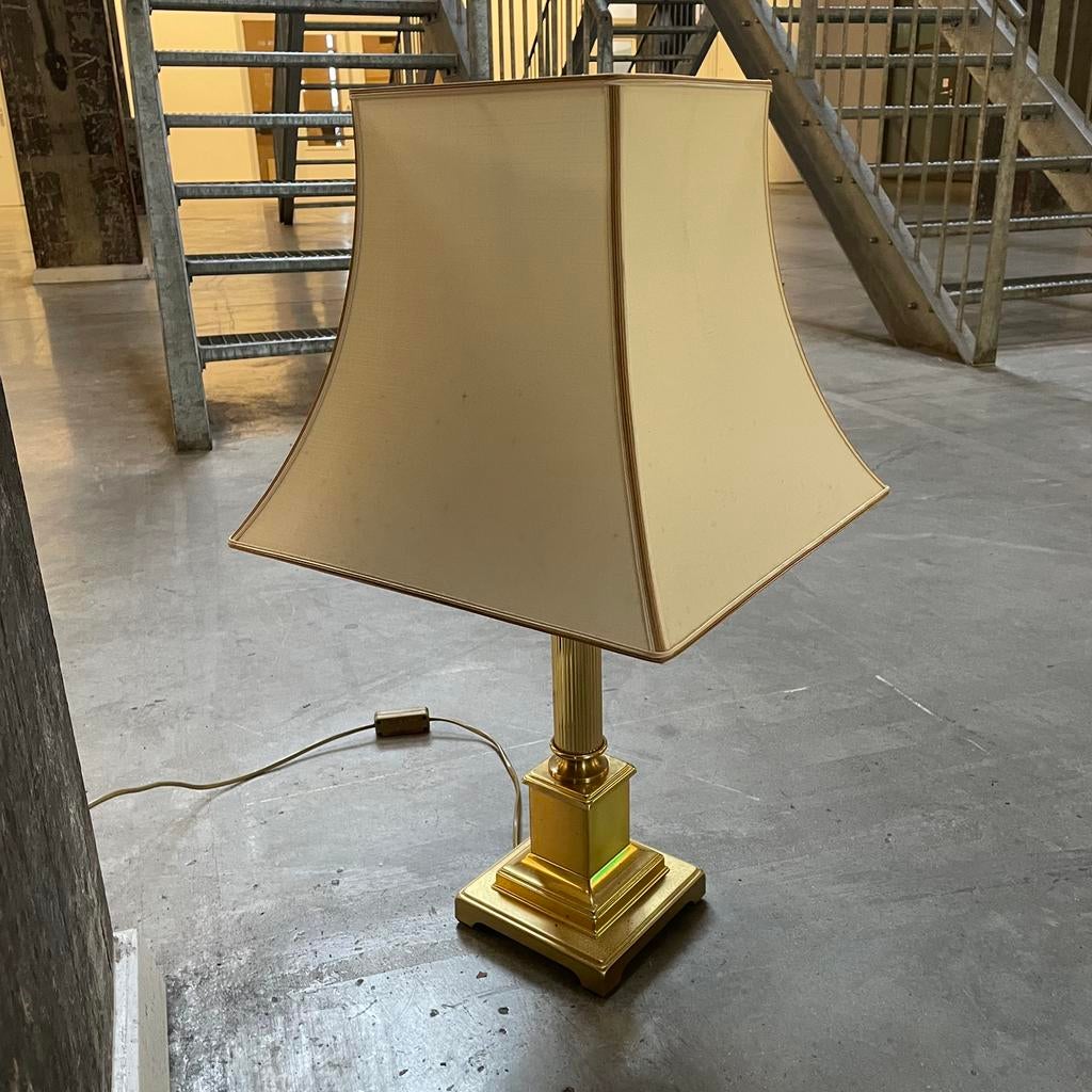 Herda lamp vintage jaren 90 messing, Huis en Inrichting, Lampen | Overige, Ophalen, ., 2de hands, Zo goed als nieuw