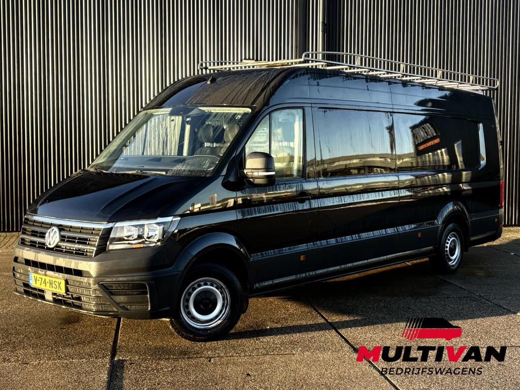 Volkswagen Crafter 35 2.0 TDI L4H3 177PK AUTOMAAT | MOOIE UI, Auto's, Bestelauto's, Stof, Gebruikt, 4 cilinders, Volkswagen