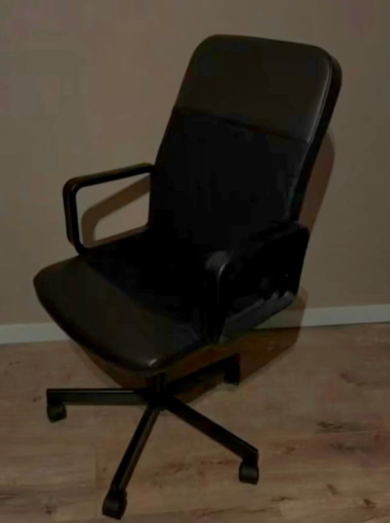 Bureaustoel, Ophalen, Zo goed als nieuw, Zwart