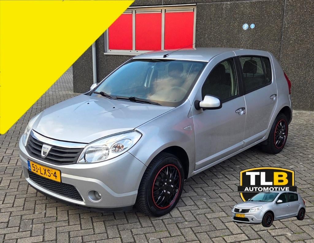 Dacia Sandero 1.6 MPI 90 2010 AIRCO / NIEUWE APK !!, Voorwielaandrijving, Stof, 40 €/maand, 4 cilinders