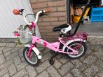 Roze kinderfiets met zijwieltjes - Alpina, Fietsen en Brommers, Ophalen, Gebruikt, Minder dan 16 inch, Zijwieltjes