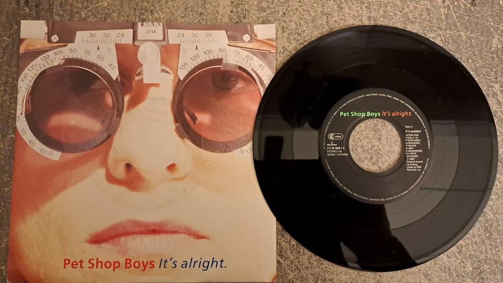Pet shop boys  - it's alright, Gebruikt, 7 inch, Single, Ophalen of Verzenden
