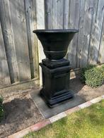 Stenen zuil met pot, Ophalen of Verzenden, Gebruikt