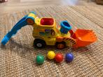 Vtech Ballen bulldozer, Kinderen en Baby's, Speelgoed | Vtech, Ophalen, Zo goed als nieuw, 6 maanden tot 2 jaar