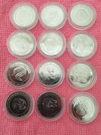 Complete Lunar serie Uganda 2004, 100 shilling elk (k5), Ophalen of Verzenden, Overige landen, 2 euro