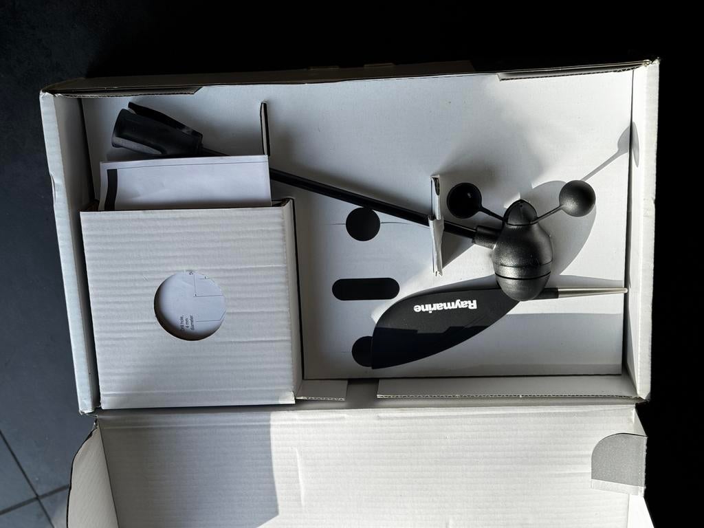 Raymarine masttop wind transducer met kabel, Ophalen of Verzenden, Nieuw