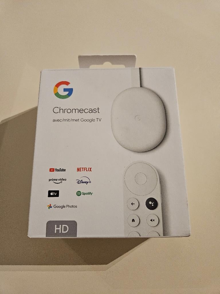 Google Chromecast HD, Ophalen of Verzenden, Zo goed als nieuw