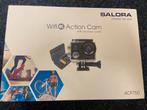 Salora 4K Ultra HD action camera met accessoirepakket, Ophalen of Verzenden, Zo goed als nieuw, Overige merken