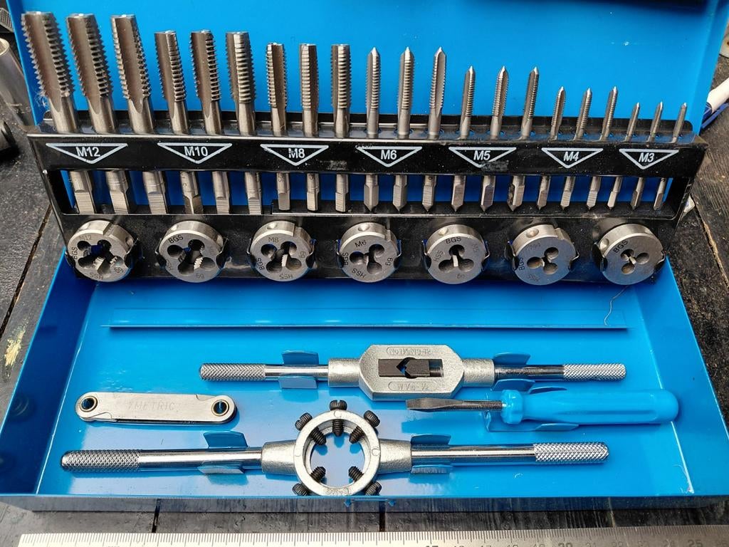 Tappenset M3 t/m M12, Ophalen of Verzenden, Nieuw