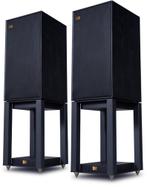 Wharfedale Linton Heritage 85th Anniversary zwart, Zo goed als nieuw, 120 watt of meer, Front, Rear of Stereo speakers, Ophalen