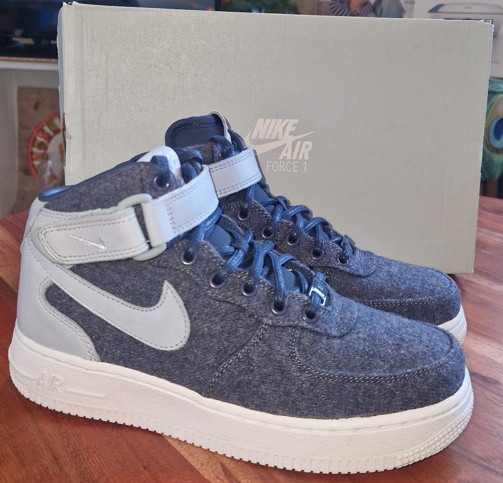 Nike Air Force 1 '07 Mid PRM (37,5), Kleding | Dames, Schoenen, Wit, Nike, Nieuw, Ophalen of Verzenden