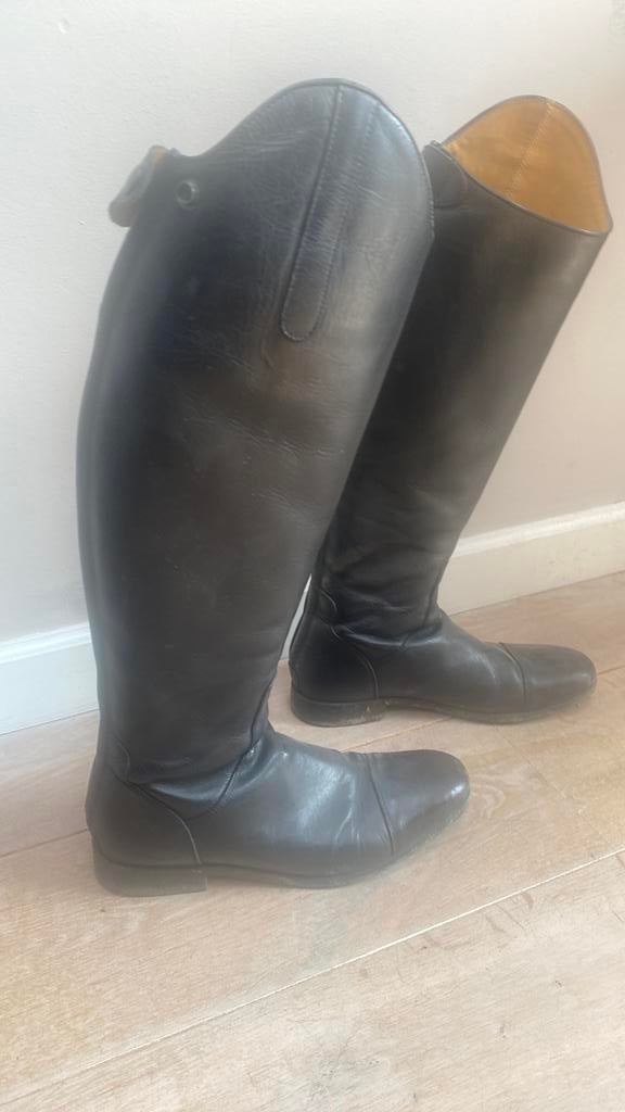 Lederen rijlaarzen met rits. Maat 39, Dieren en Toebehoren, Paardrijkleding, Ophalen of Verzenden, Zo goed als nieuw, Dressuur
