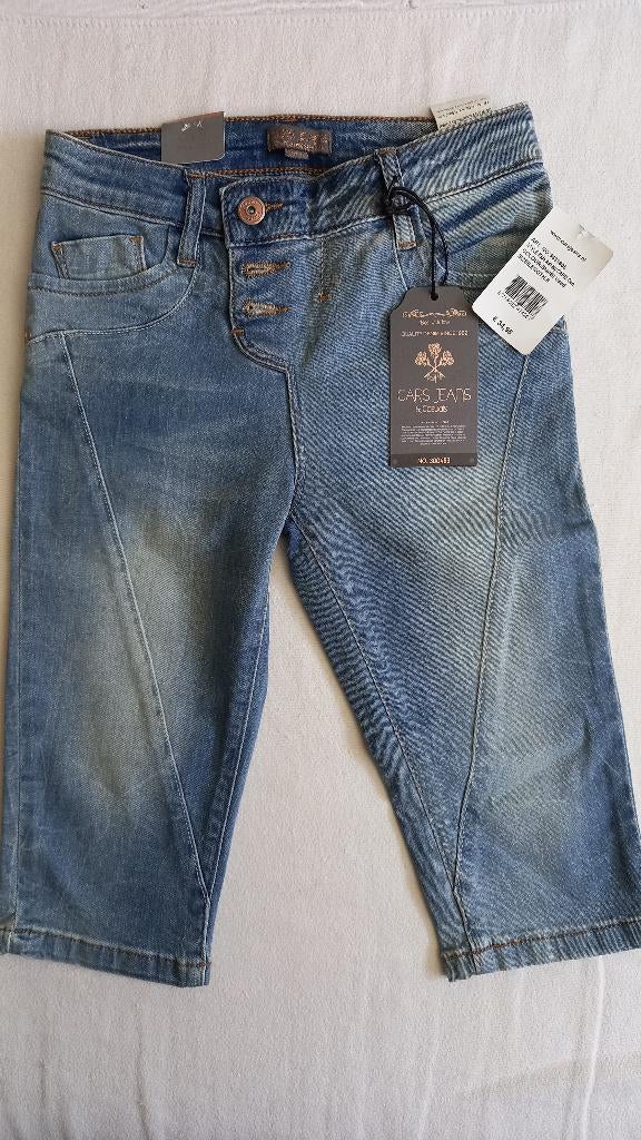 nieuwe Cars spijker kn iebroek/ spijker kuitbroek 128, Kinderen en Baby's, Kinderkleding | Maat 128, Ophalen of Verzenden, Nieuw