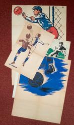 Prachtige jaren ‘50 posters, Ophalen of Verzenden