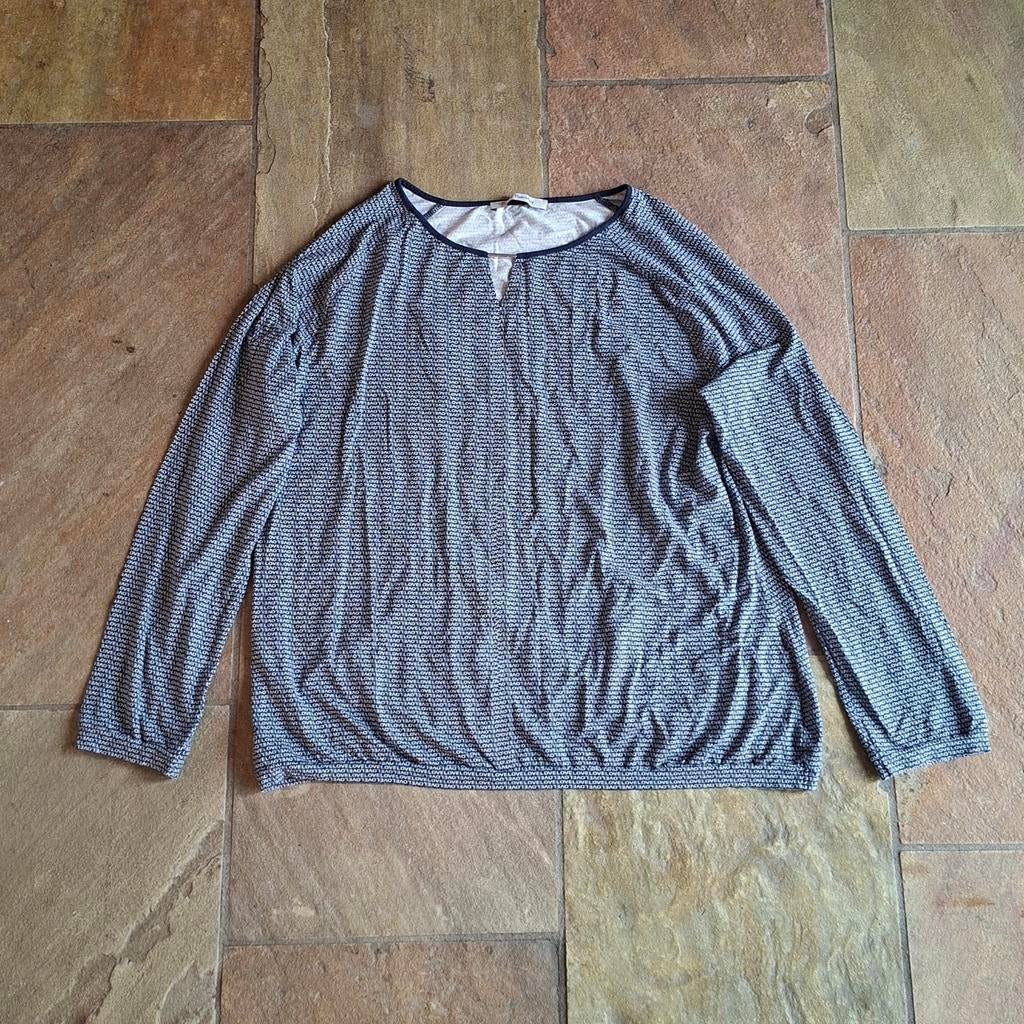 Blauw shirt - Betty Barclay - maat 44, Blauw, Maat 42/44 (L), Betty Barclay, Ophalen of Verzenden