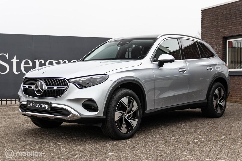 Mercedes GLC 300 e, Parkeerassistent, Gebruikt, Zwart, Leder en Stof