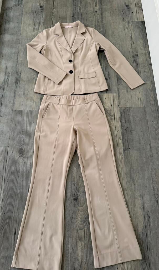 Nieuw Studio Anneloes Bonded broekpak 40, Ophalen of Verzenden, Nieuw, Maat 38/40 (M), Beige
