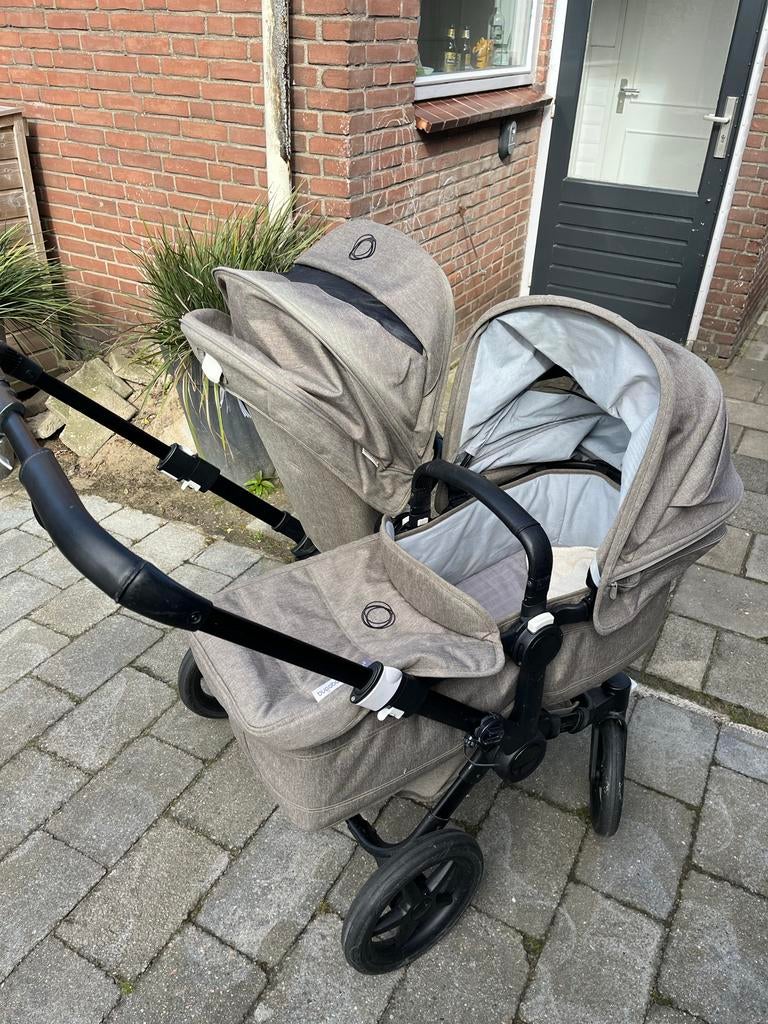 Bugaboo Donkey 3 Dubbele wagen, Kinderen en Baby's, Kinderwagens en Combinaties, Ophalen, Gebruikt, Combiwagen, Duowagen