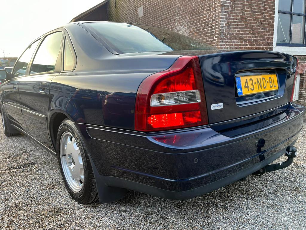 Volvo S80 2.9 Geartronic Dynamic LPG G3 door Koninklijk Huis, Auto's, Volvo, 196 pk, Zwart, Blauw, Bedrijf