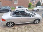 Peugeot 307 2.0 16V CC 2007 Grijs, Auto's, Voorwielaandrijving, Zwart, 4 cilinders, Cabriolet