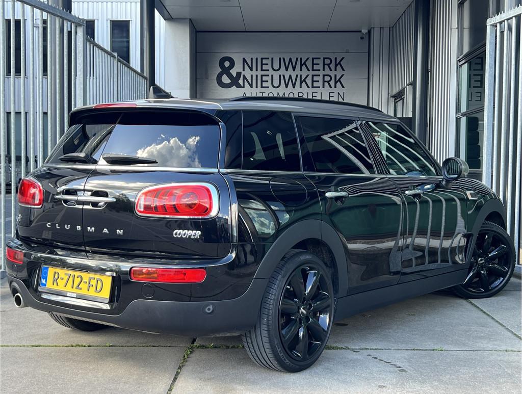 MINI Clubman 1.5 Cooper Chili | AUTOMAAT | SCHUIF/KANTELDAK, Gebruikt, Met garantie (alle), Leder en Stof, Zwart