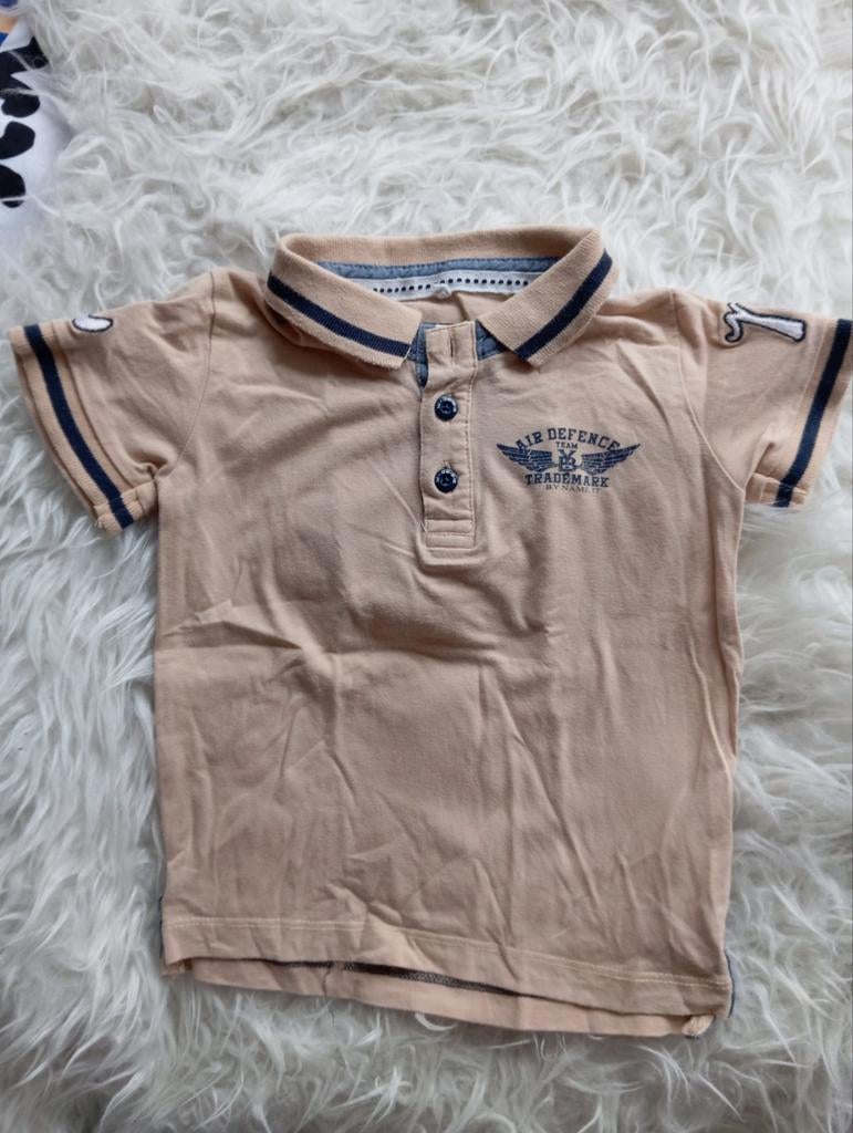 Name It polo met leuke backprint | maat 86, Kinderen en Baby's, Babykleding | Maat 86, Ophalen of Verzenden, Name It, Jongetje