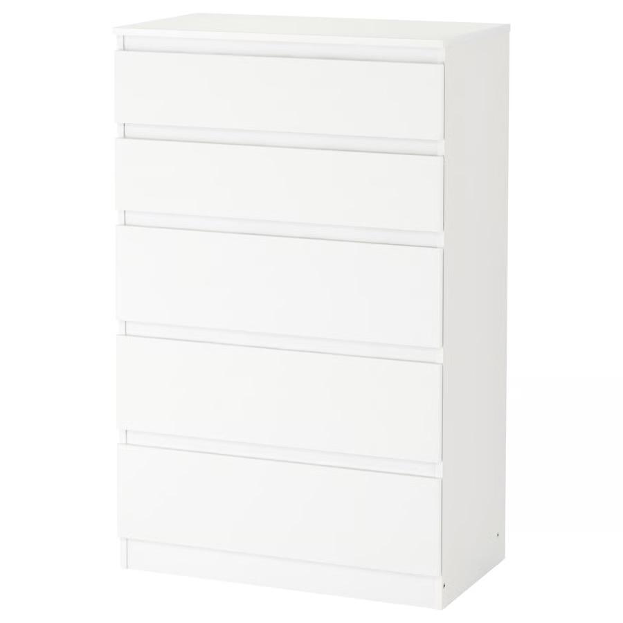 IKEA Kullen ladekast wit - 5 lades, Huis en Inrichting, Ophalen, Gebruikt, 5 laden of meer, 100 tot 150 cm