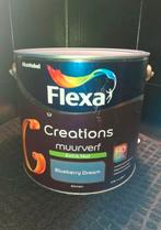 Flexa muurverf Blueberry Dream 3x, Ophalen, Nieuw, Verf, 5 tot 10 liter